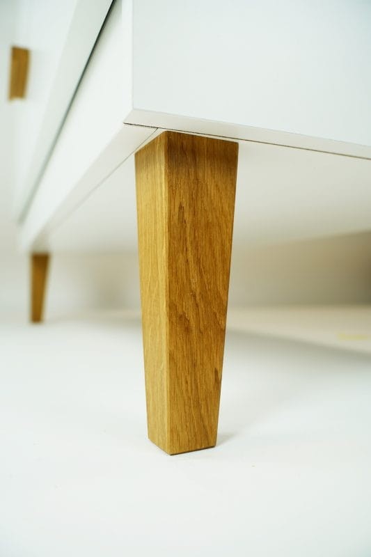 Zestaw mebli niemowlęcych KUBI białe