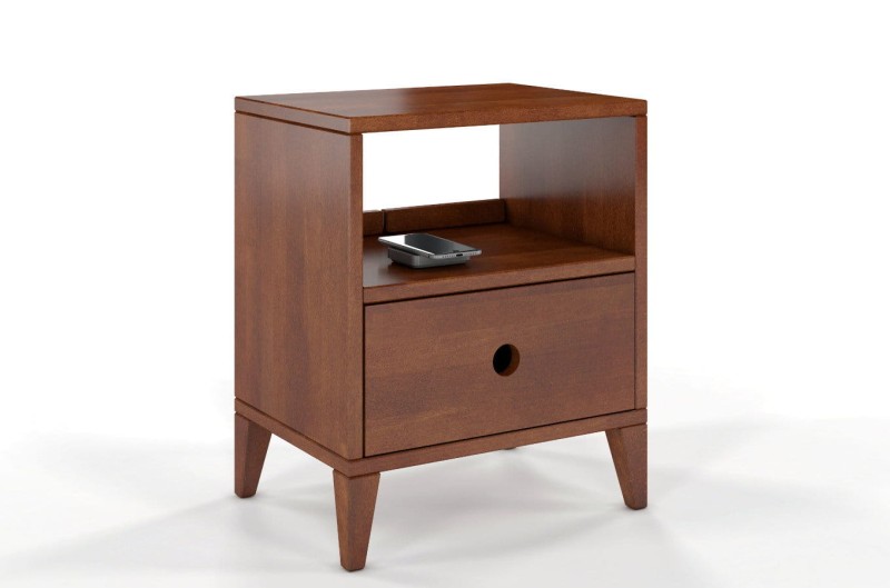 Szafka nocna drewniana bukowa Sund