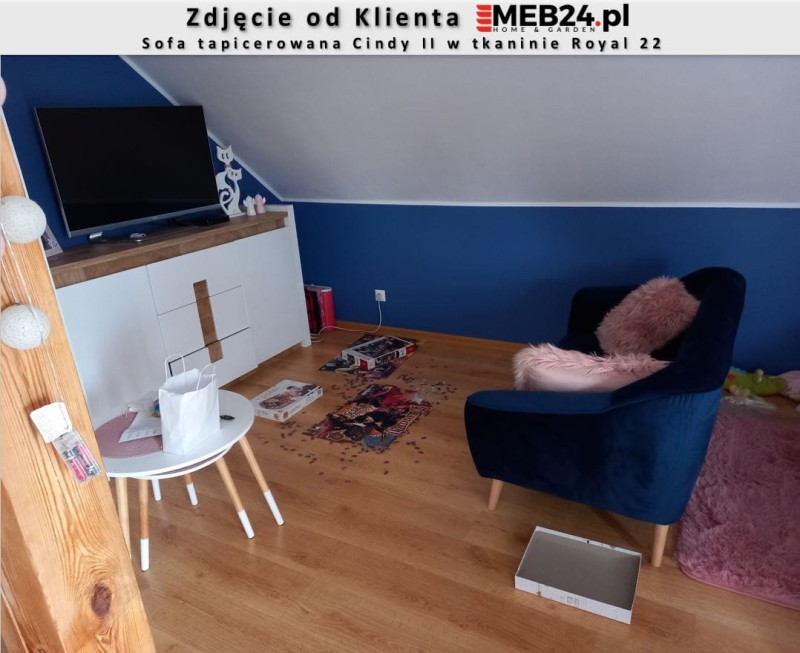 Sofa tapicerowana Cindy II zdjęcie od klienta