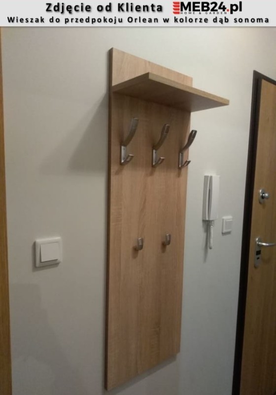 Wieszak ścienny do przedpokoju Orlean zdjęcie od klienta