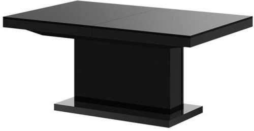 Ławostół MATERA MAX 120-170 Czarny połysk