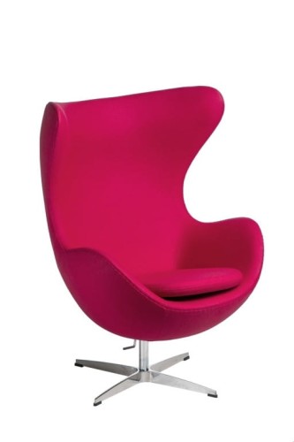 Fotel Jajo kaszmir fuksja 42 Premium