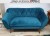 Sofa tapicerowana Cindy II w stylu skandynawskim - zdjęcie od klienta