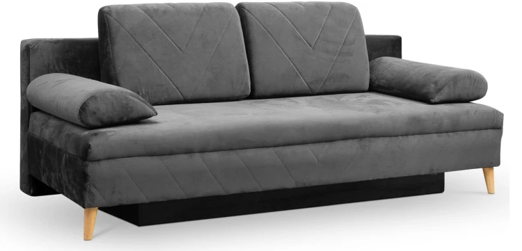 Sofa rozkładana Emma w stylu skandynawskim / Tkanina Royal 28