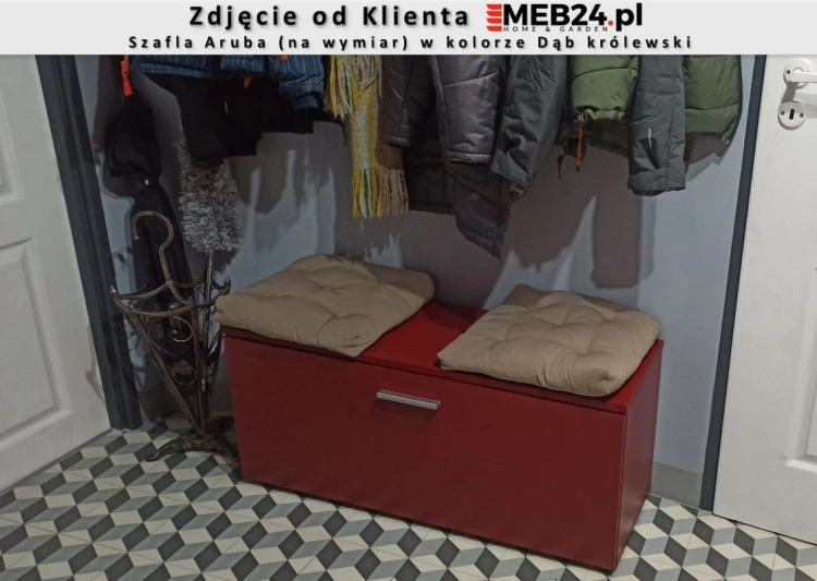 Szafka siedzisko Aruba na obuwie - zdjęcie od klienta