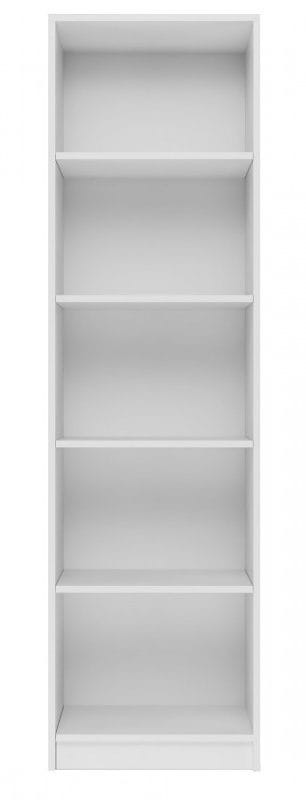 Regał z półkami 50cm Biały mat