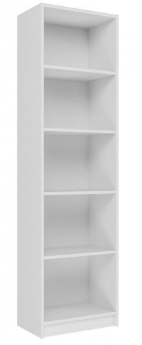 Regał z półkami 50cm Biały mat
