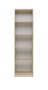 Regał z półkami 50cm Dąb sonoma
