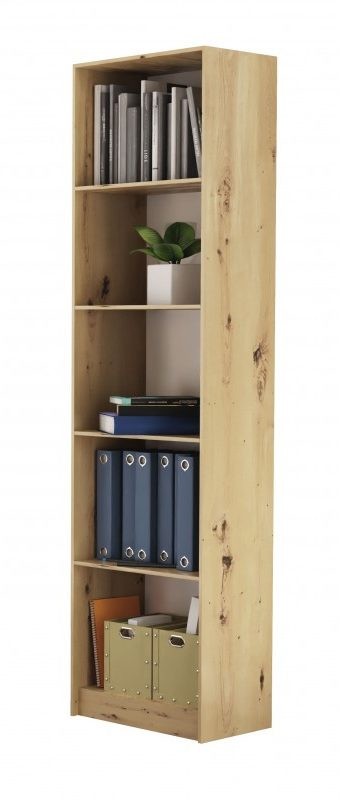 Regał z półkami 50cm Dąb artisan