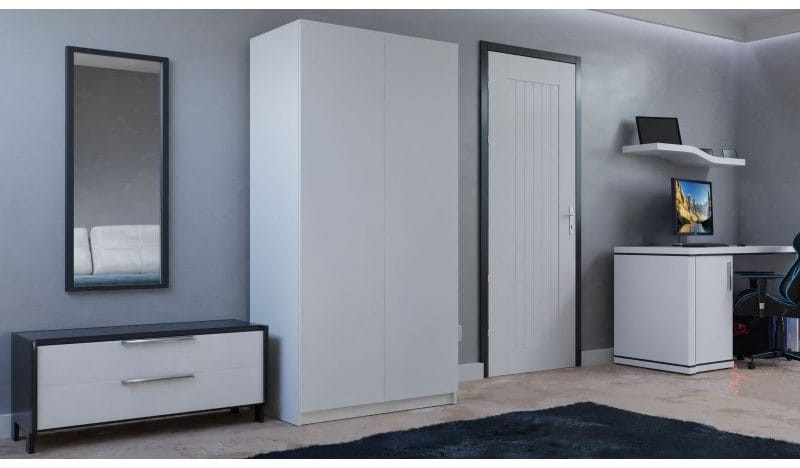 Szafa Wincent 90 cm / Biała