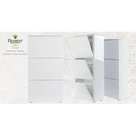 Lakierowana szafka na buty Puerto połysk RAL