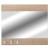Lustro Bueno 60x65cm fornir dąb naturalny