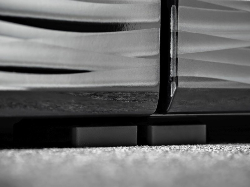 Meblościanka MODICA czarny & sahara połysk