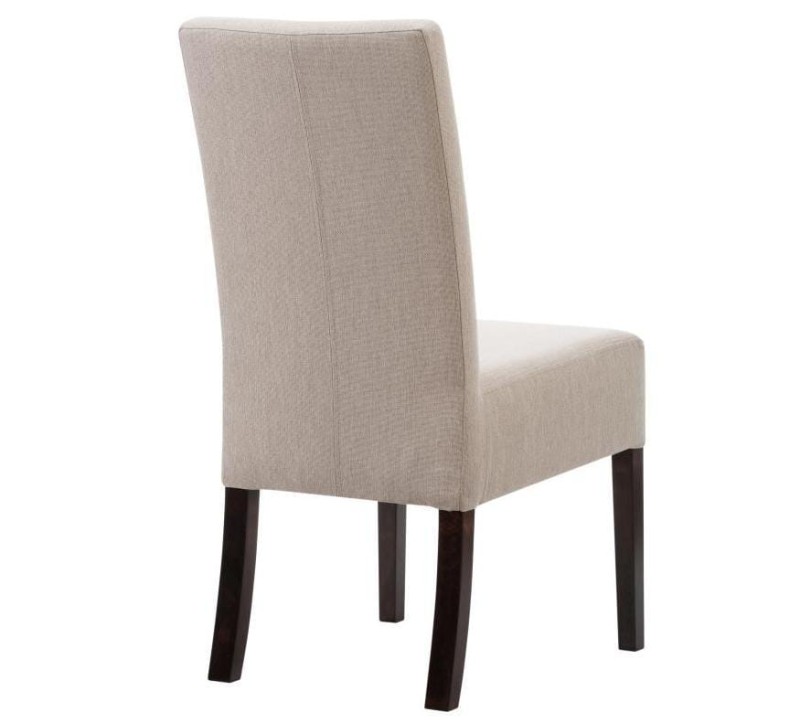 Krzesło tapicerowane Proste niskie 84 cm