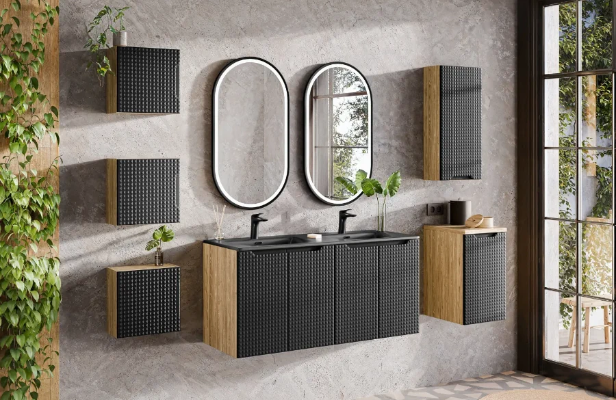 Meble do łazienki Luxor Black