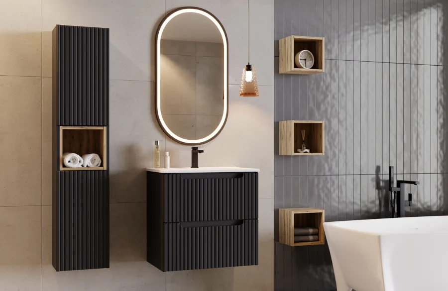Meble do łazienki Nova Black